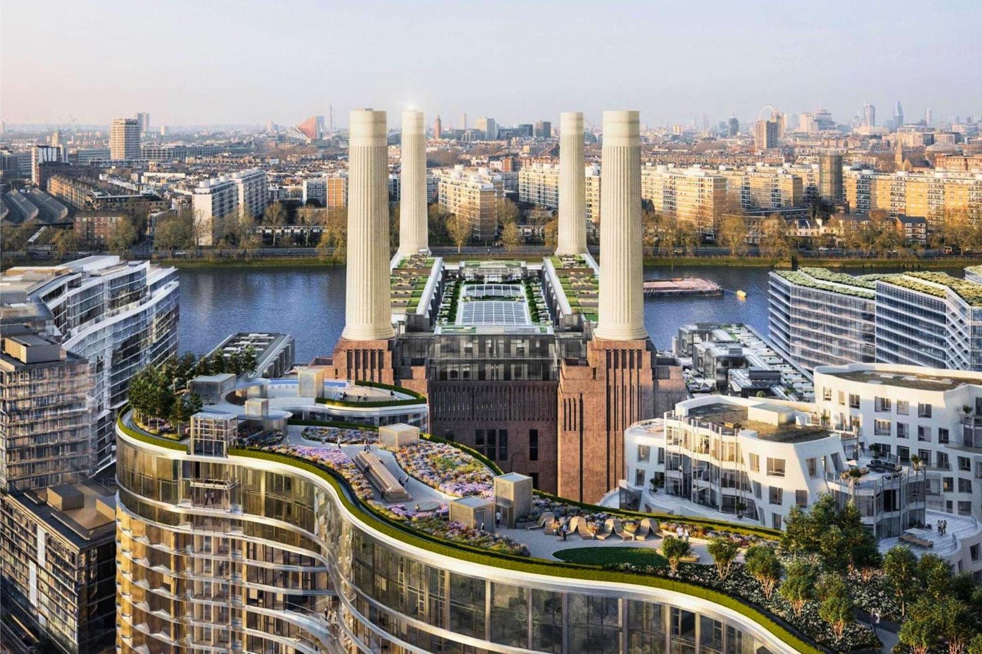 Battersea Power Station - Winter Garden Balcony & 1Gb Wifi - Luxurylondonstays Exterior photo