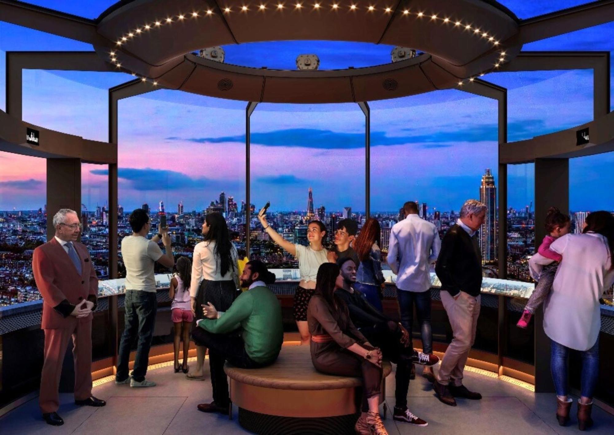 Battersea Power Station - Winter Garden Balcony & 1Gb Wifi - Luxurylondonstays Exterior photo
